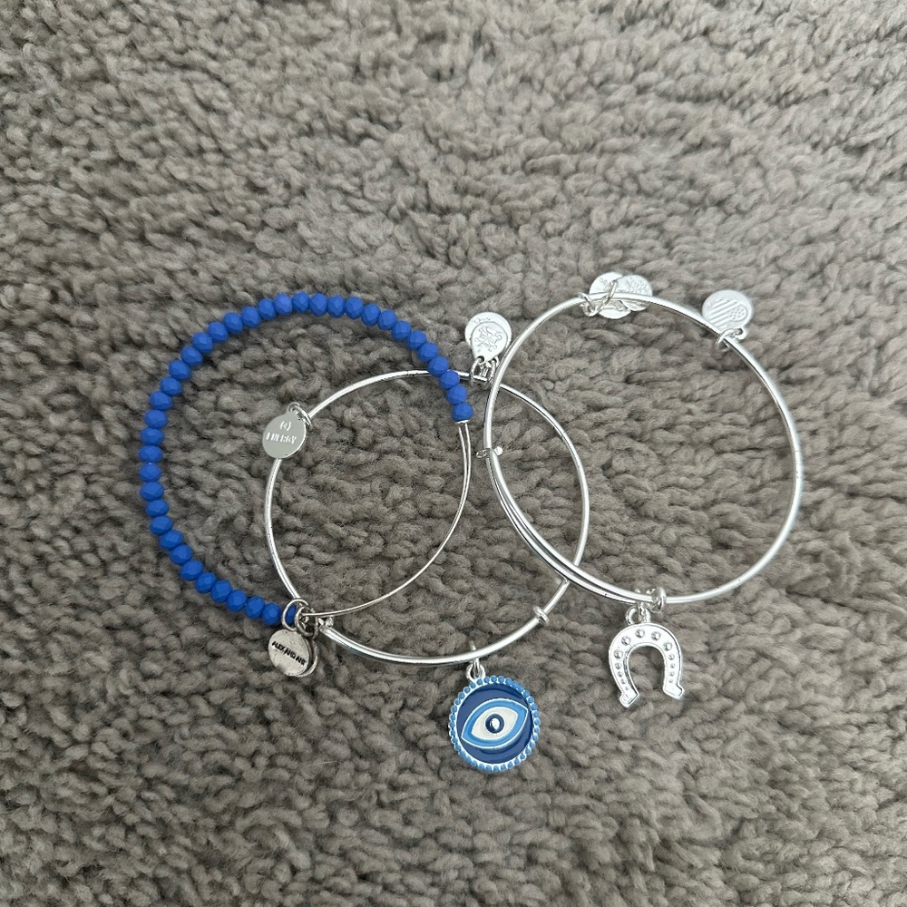 Alex & Ani Evil Eye Set